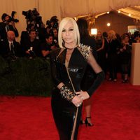 Donatella Versace en la Gala del MET 2013