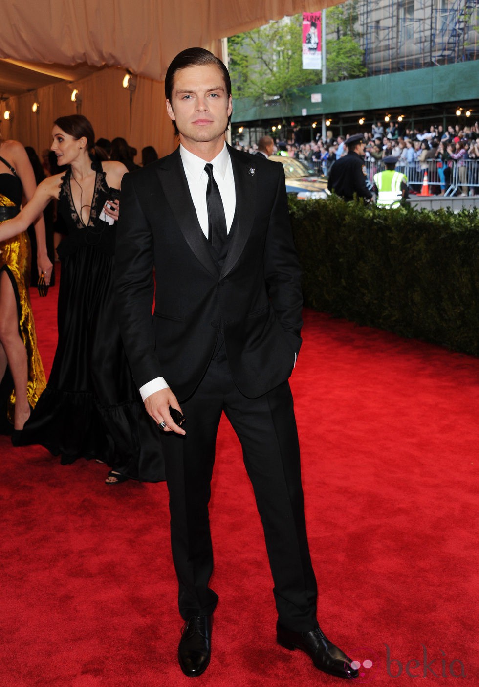 Sebastian Stan en la Gala del MET 2013