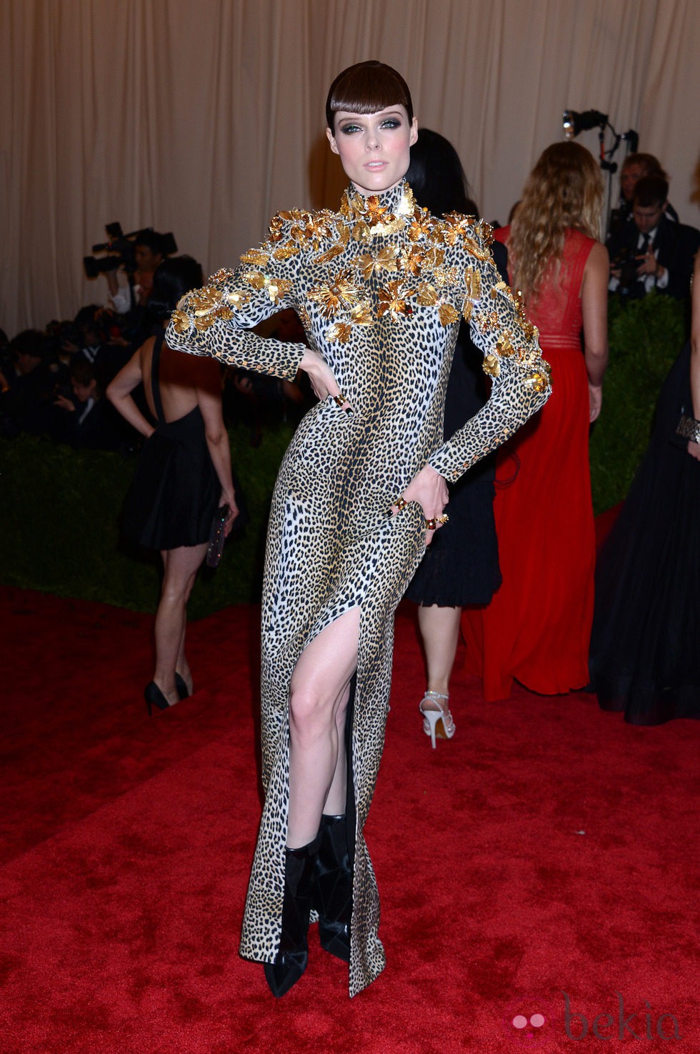 Coco Rocha en la Gala del MET 2013