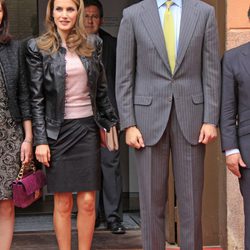 Los Príncipes Felipe y Letizia en la exposición 'Santas de Zurbarán: Devoción y Persuasión'