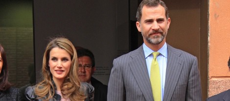 Los Príncipes Felipe y Letizia en la exposición 'Santas de Zurbarán: Devoción y Persuasión'