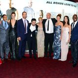 Michelle Rodriguez, Justin Lin, Elsa Pataky y el reparto de 'Fast&Furious 6' en Londres