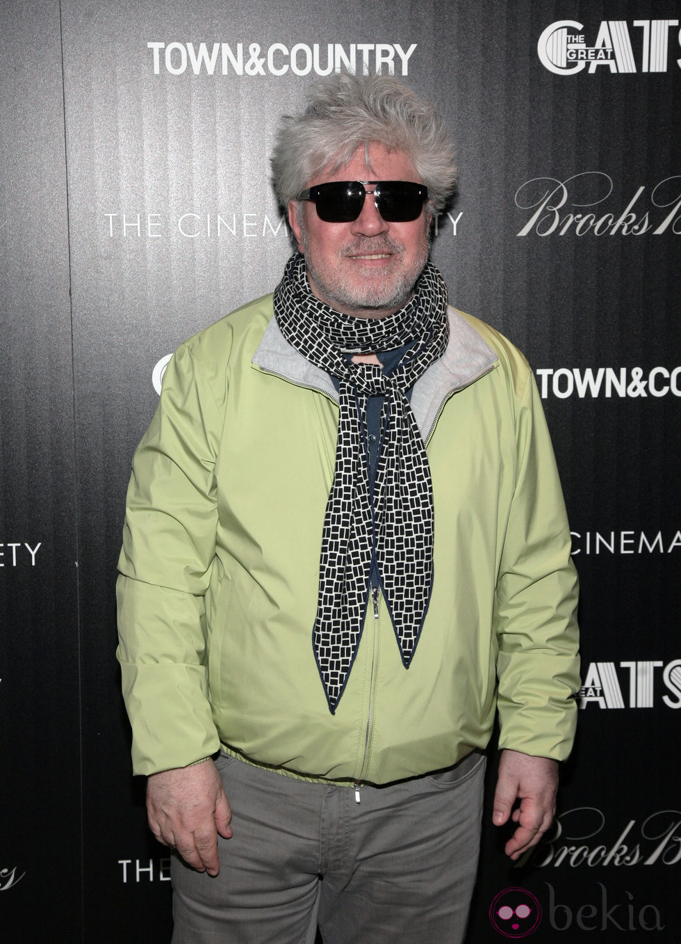 Pedro Almodóvar en una proyección de 'El Gran Gatsby' en Nueva York