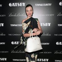 Miranda Kerr en una proyección de 'El Gran Gatsby' en Nueva York