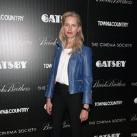 Karolina Kurkova en una proyección de 'El Gran Gatsby' en Nueva York