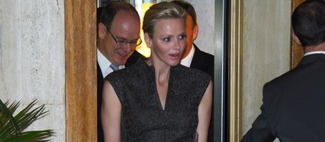 La Princesa Charlene de Mónaco en los Premios Mujer del Año 2013