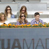 Úrsula Corberó, Ana García Siñeriz y Nico Abad en el Open Madrid 2013