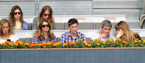 Úrsula Corberó, Ana García Siñeriz y Nico Abad en el Open Madrid 2013