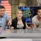 Secun de la Rosa, María Valverde y Mario Casas en 'El Hormiguero'