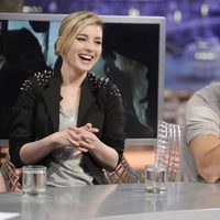 Mario Casas y María Valverde ríen divertidos en 'El Hormiguero'