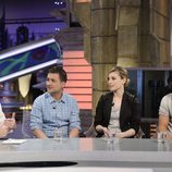 Pablo Motos, Secun de la Rosa, María Valverde y Mario Casas en 'El Hormiguero'