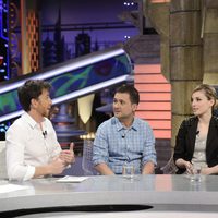 Pablo Motos, Secun de la Rosa, María Valverde y Mario Casas en 'El Hormiguero'