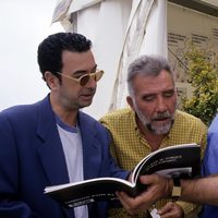 Alfredo Landa con Fernando Guillén y José Luis garci