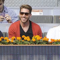 Sergio Ramos y Carlos Moyá en el Open Madrid 2013