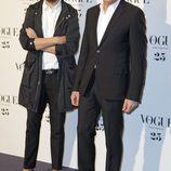 Juanjo Oliva y Ángel Schlesser en la Vogue Who's on Next 2013