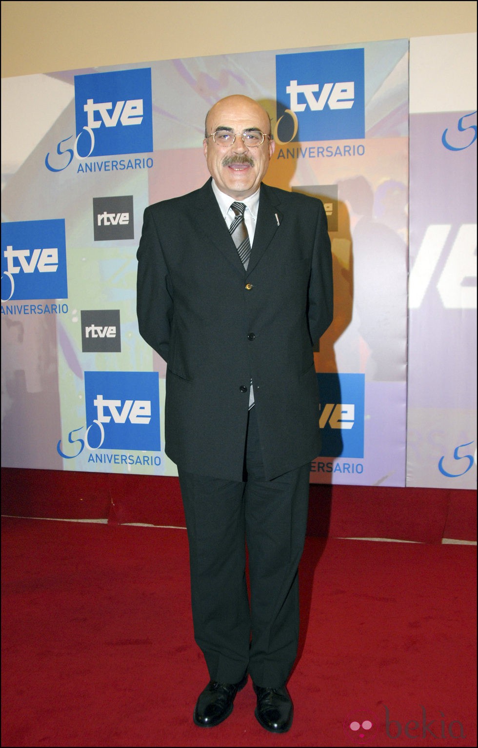 Constantino Romero en el 50 aniversario de TVE Barcelona