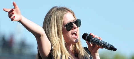 Avril Lavigne en el 'Wango Tango 2013'