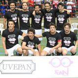 Equipo masculino del partido solidario en Madrid