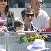 Jorge Fernández y Ainhoa Arbizu en la final del Open de Madrid 2013