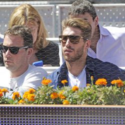 Sergio Ramos en la final del Open de Madrid 2013