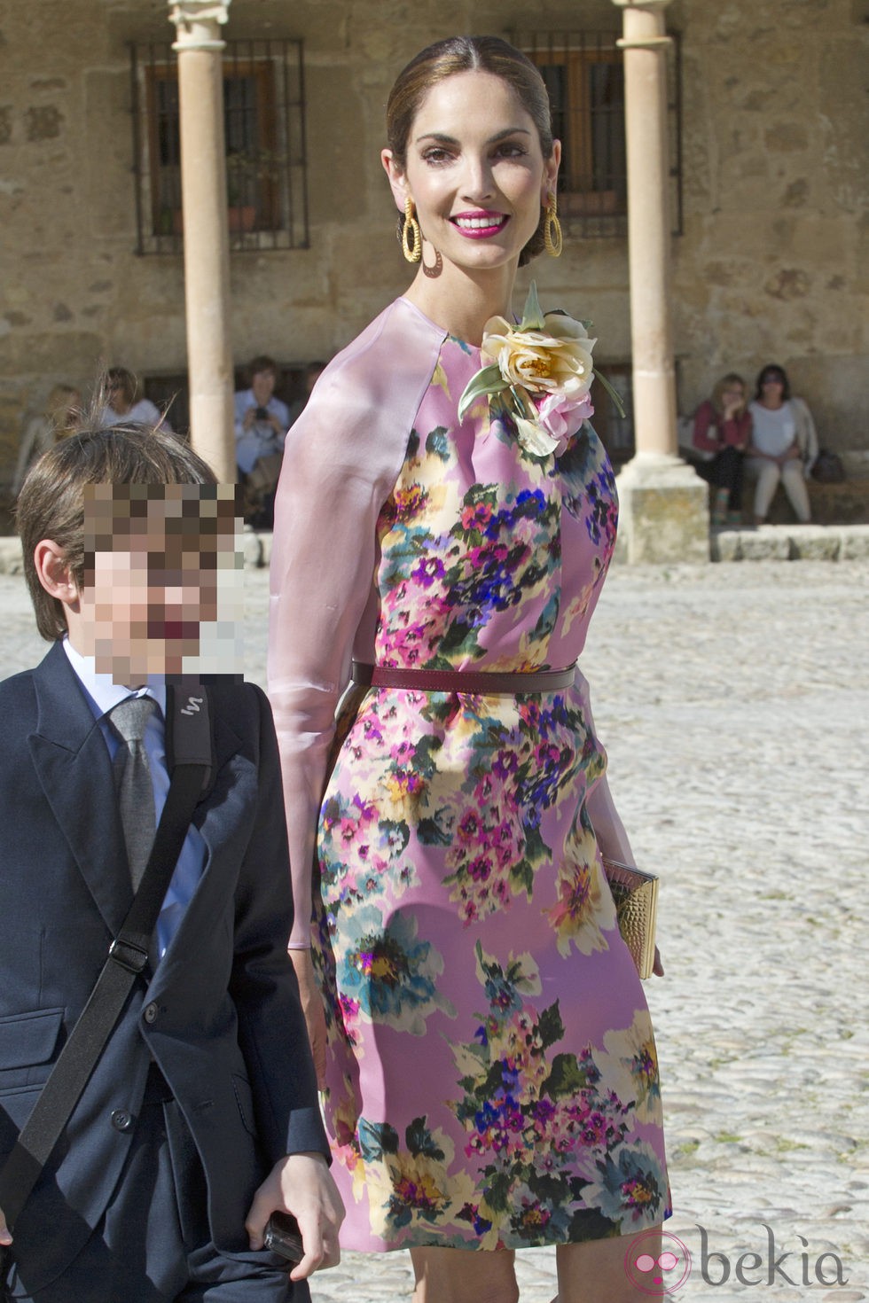 Eugenia Silva en la boda de Mafalda Muñoz y Gonzalo Machado