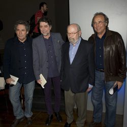 Miguel Ríos, Joaquín Sabina, José Manuel Caballero Bonald y Joan Manuel Serrat