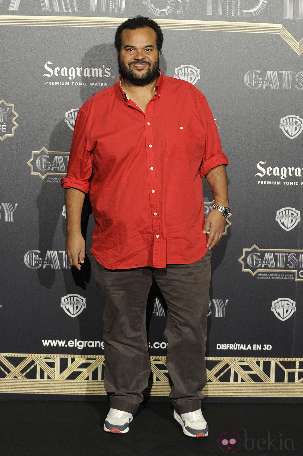 Carlos Jean en el estreno de 'El gran Gatsby' en Madrid