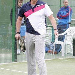 Bertín Osborne en el torneo de pádel 'Desafío, la otra Copa' en Madrid