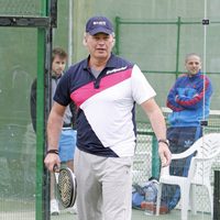 Bertín Osborne en el torneo de pádel 'Desafío, la otra Copa' en Madrid