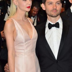 Carey Mulligan y Tobey Maguire en la ceremonia de apertura del Festival de Cannes 2013