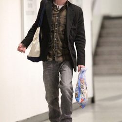 Macauley Culkin en el aeropuerto de Nueva York