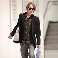 Macauley Culkin en el aeropuerto de Nueva York