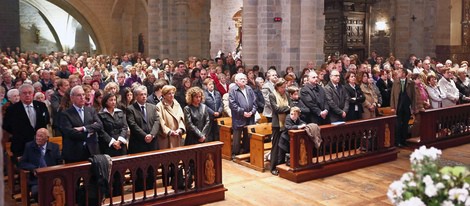 Funeral de Alfredo Landa en Pamplona