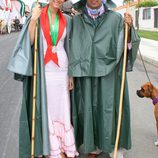 Fran Rivera y Lourdes Montes en la Romería de El Rocío 2013