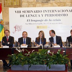 La Princesa de Asturias en la inauguración del VIII Seminario Internacional de Lengua y Periodismo