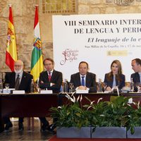 La Princesa de Asturias en la inauguración del VIII Seminario Internacional de Lengua y Periodismo