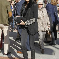 Nieves Álvarez en una de las corridas de toros de San Isidro 2013