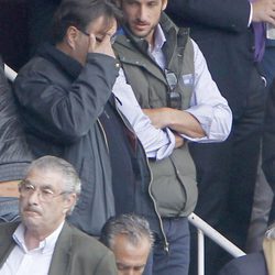 Feliciano López en una de las corridas de toros de San Isidro 2013