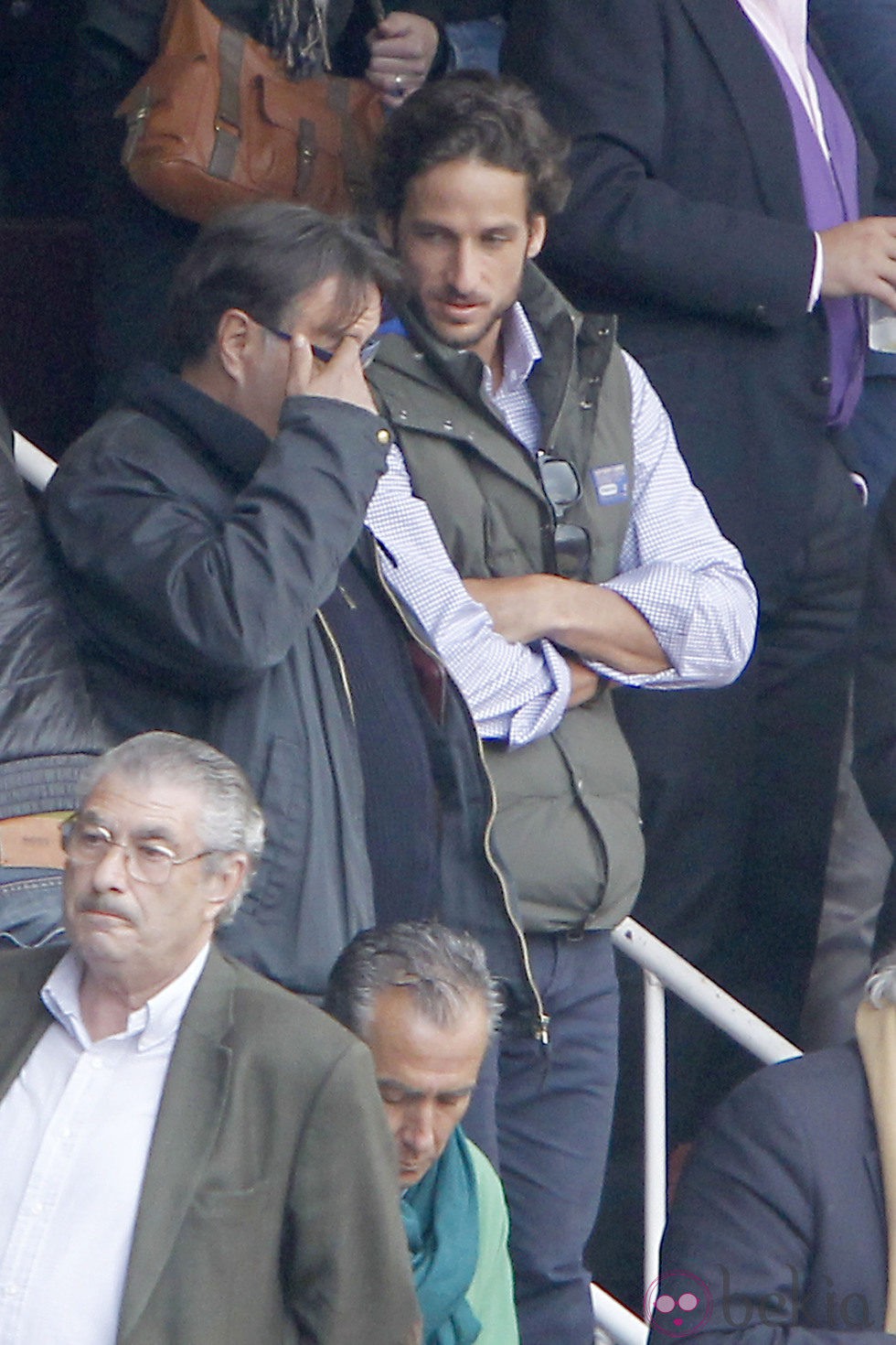 Feliciano López en una de las corridas de toros de San Isidro 2013