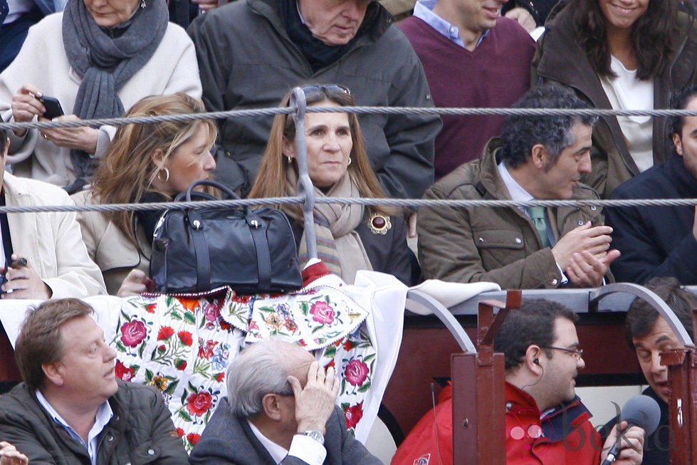 La Infanta Elena en una de las corridas de toros de San Isidro 2013