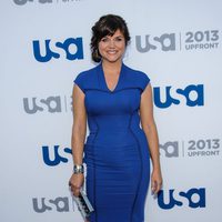 Tiffani Thiessen en los Upfronts 2013 de Usa Network