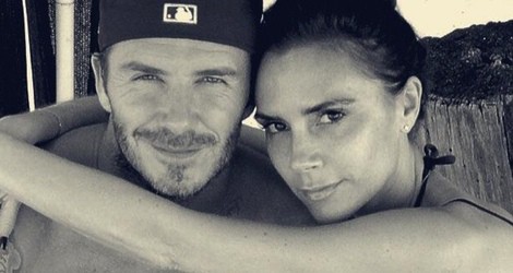 David y Victoria Beckham durante unas vacaciones en Maldivas