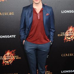 Sam Claflin en la presentación de 'Los Juegos del Hambre: En llamas' en Cannes 2013