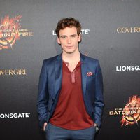 Sam Claflin en la presentación de 'Los Juegos del Hambre: En llamas' en Cannes 2013