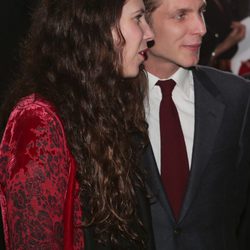 Andrea Casiraghi y Tatiana Santo Domingo en un desfile de Dior en Mónaco