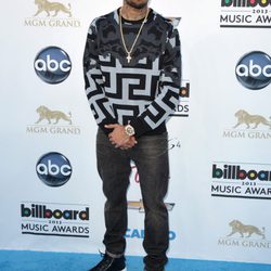 Chris Brown en la alfombra roja de los Billboard Music Awards 2013