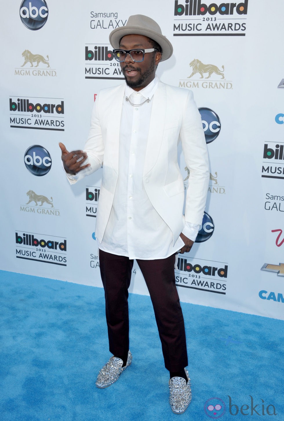 will.i.am en la alfombra roja de los Billboard Music Awards 2013