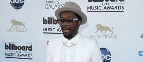 will.i.am en la alfombra roja de los Billboard Music Awards 2013