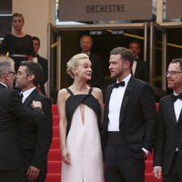 Carey Mulligan y Justin Timberlake en el estreno de 'Inside Llewyn Davis' en Cannes 2013