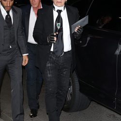 Karl Lagerfeld en la fiesta Vanity Fair del Festival de Cannes 2013